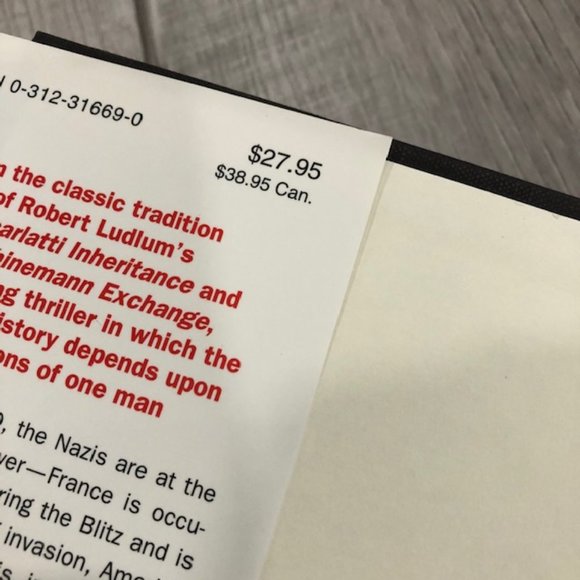 Novel Robert Ludlum Hardcover The Tristan Betrayal - Picture 7 of 12